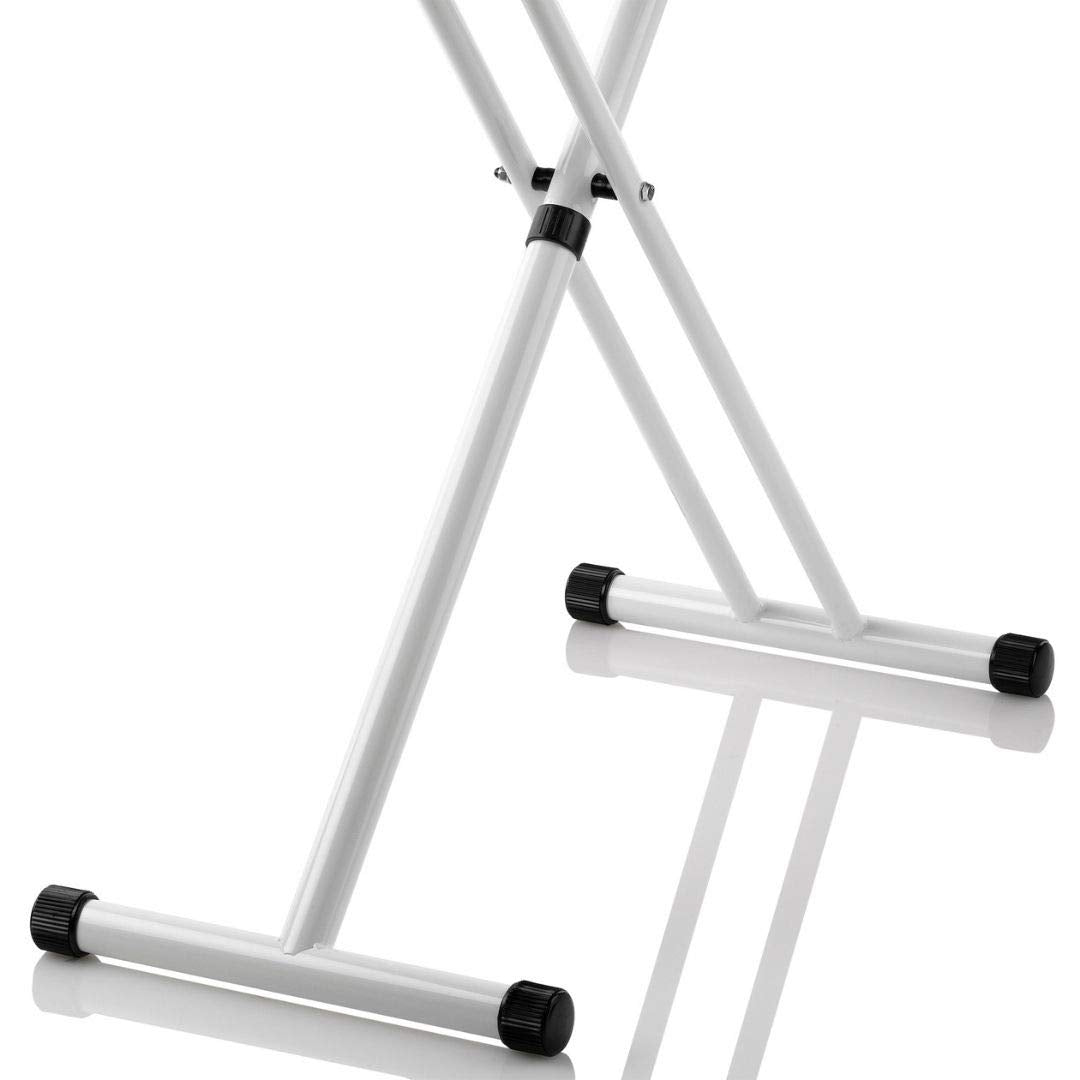 Premium Portable Ironing Board with Memory Foam Cover & Adjustable Height – Heavy-Duty Frame