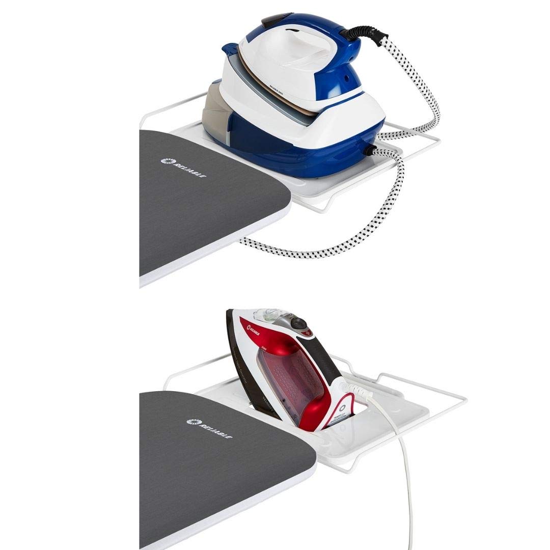 Premium Portable Ironing Board with Memory Foam Cover & Adjustable Height – Heavy-Duty Frame