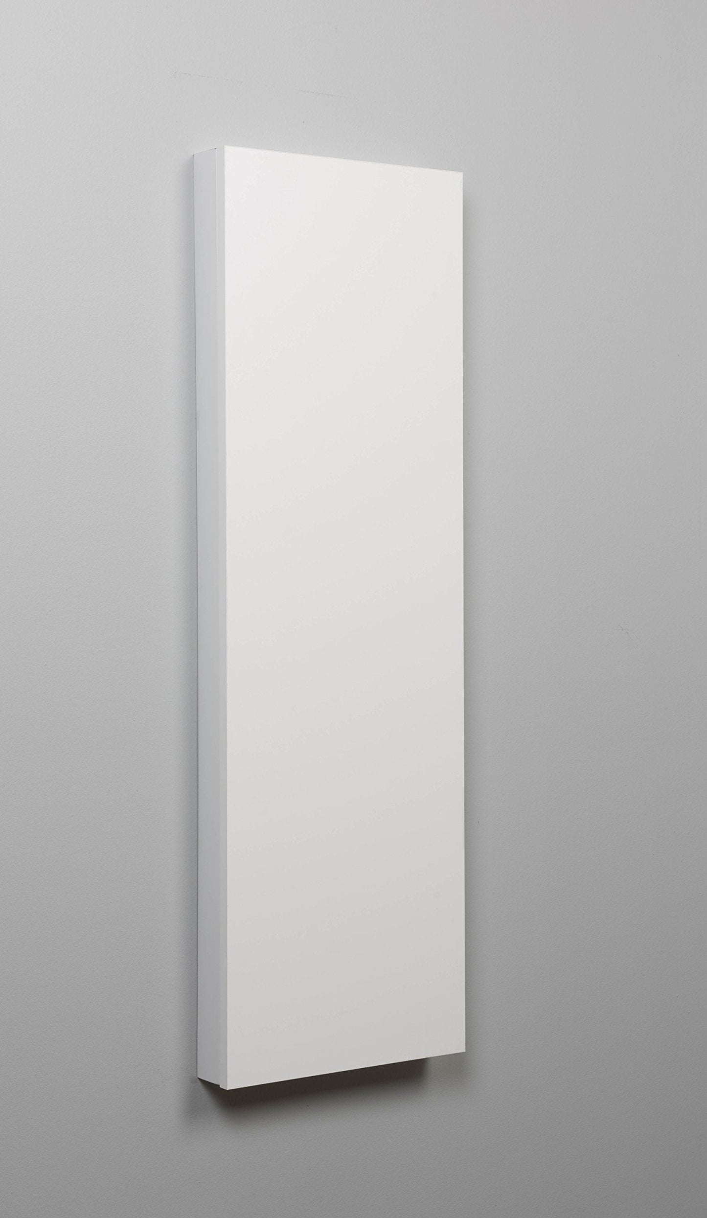 Built-In or Surface-Mount Ironing Center Cabinet with 42” Fold-Out Board – Flat White Door